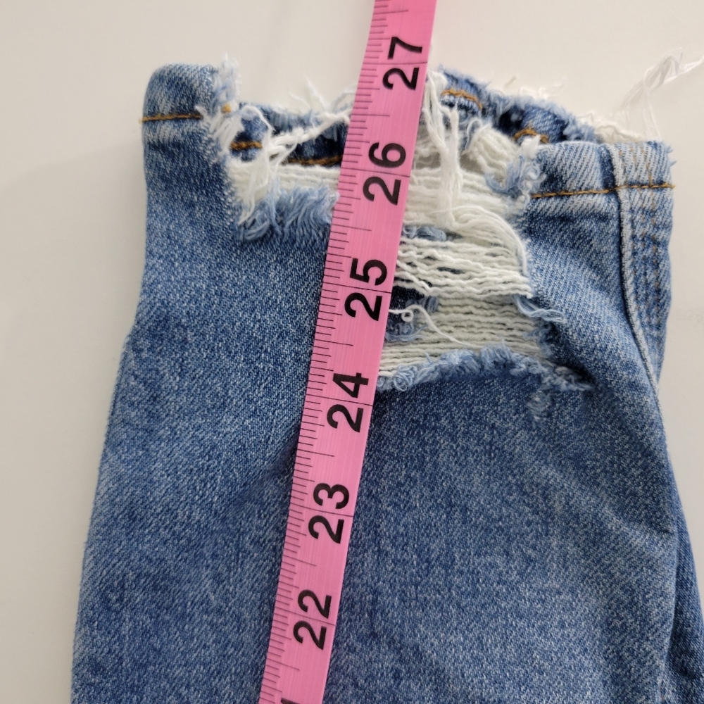 Anthropologie Closed Pedal Queen Mid Rise Slim Straight Raw Hem Ankle Jeans - Picture 14 of 14